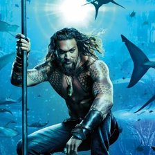 Схема вышивки «Аквамен»