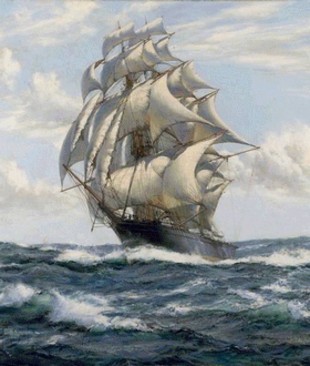 парусник - море парусник - предпросмотр