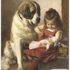 Схема вышивки «дочки-матери»