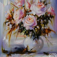 Схема вышивки «букет.»