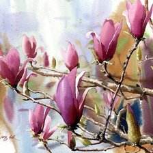 Схема вышивки «цветы»