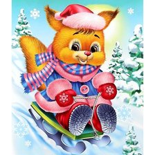 Схема вышивки «Детская»