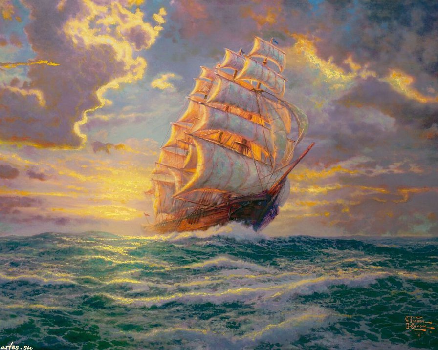 на волне - оригинал