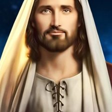 Схема вышивки «исус»