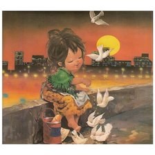 Схема вышивки «Детская»