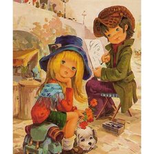 Схема вышивки «Детская»