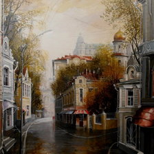 Схема вышивки «старая москва»