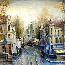 Схема вышивки «старая москва»