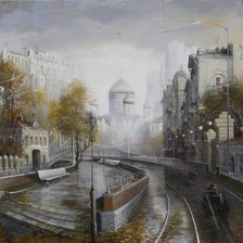 Схема вышивки «старая москва»