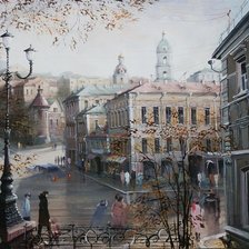 Схема вышивки «старая москва»