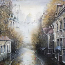 Схема вышивки «старая москва»