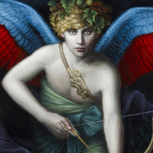 Схема вышивки «амур»