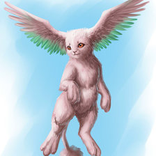 Схема вышивки «существо»