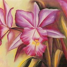 Схема вышивки «Цветы.»