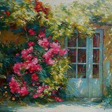 Схема вышивки «розы»