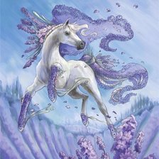 Схема вышивки «конь»