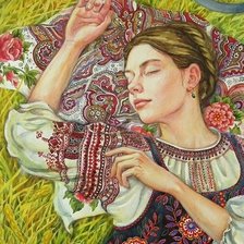 Схема вышивки «ветерок»