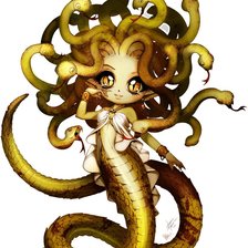 Схема вышивки «Медуза горгона»