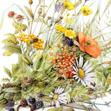 Схема вышивки «По картине Марджолен Бастин»