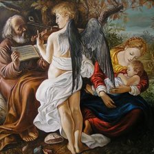 Схема вышивки «икона»