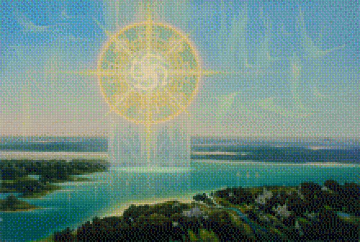 Слава роду. По картине А.Угланова. - картины угланова, обереги, род - предпросмотр