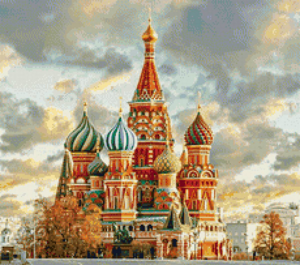 Храм Василия Блаженного - предпросмотр