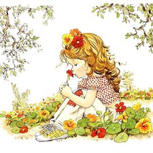 Схема вышивки «Детская»