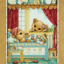 Схема вышивки «Детская»