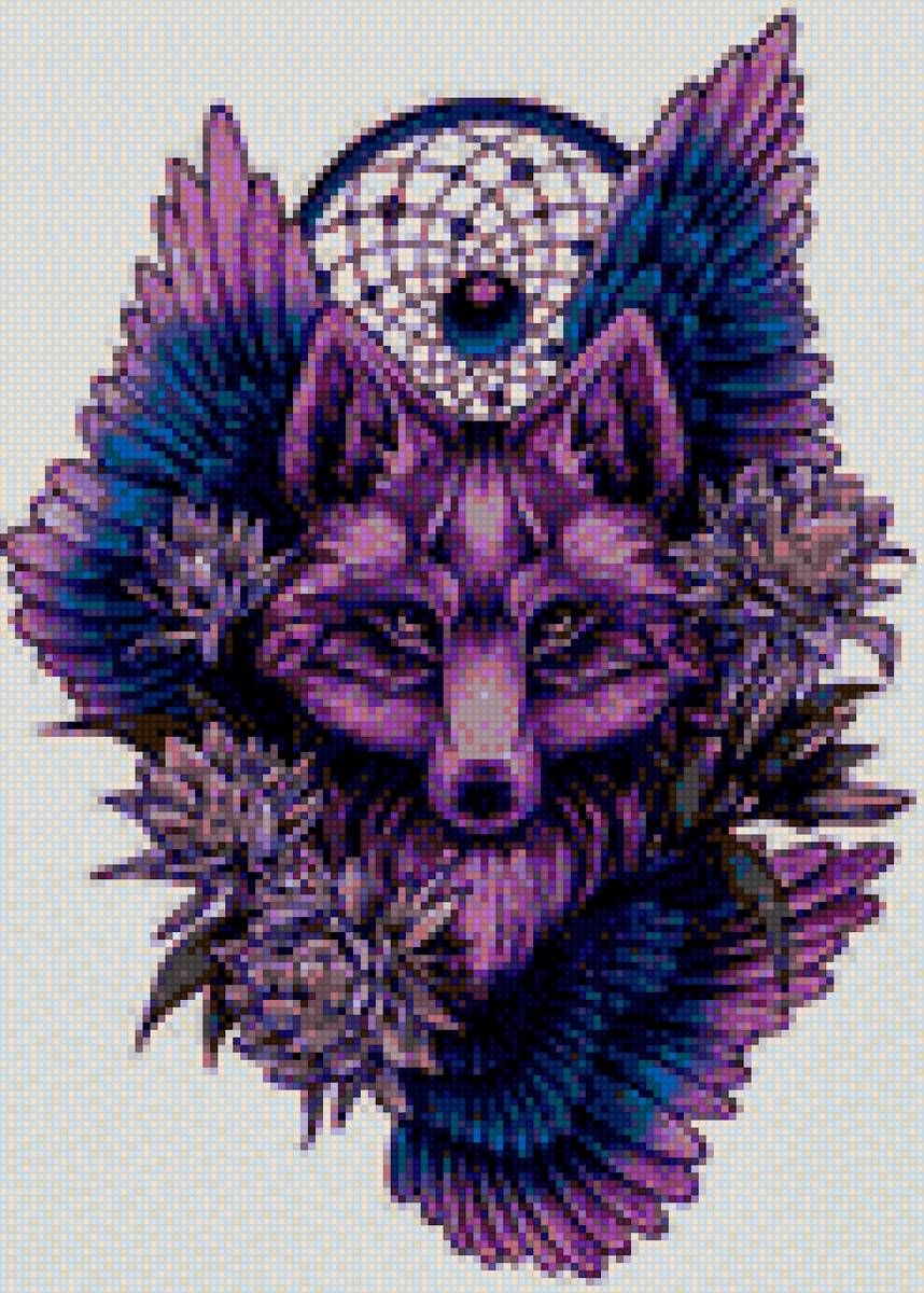 Ловец снов волк - предпросмотр