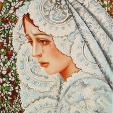 Схема вышивки «плачущая»