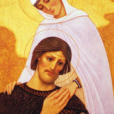 Схема вышивки «Пётр И Феврония»