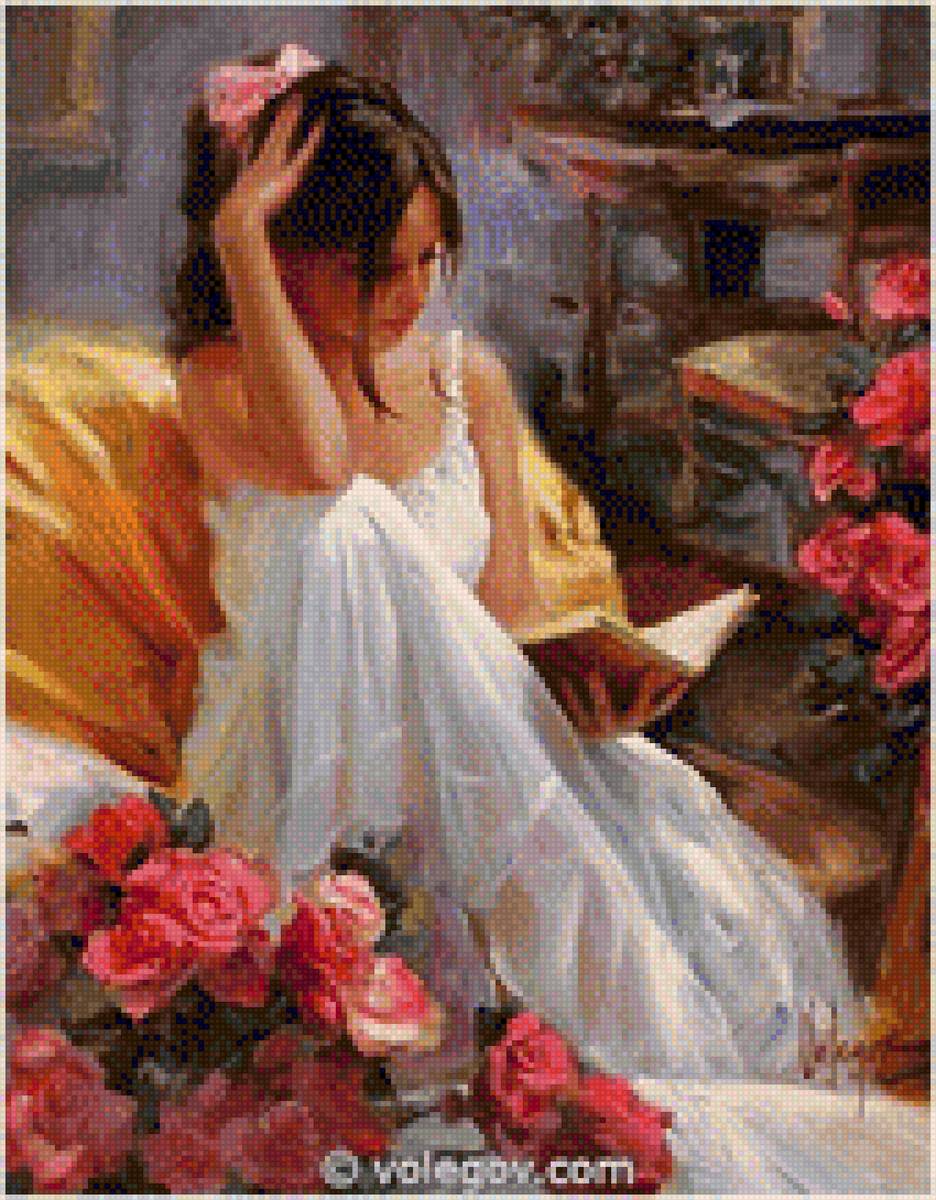 Увлечение - девушка, книга - предпросмотр