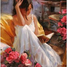 Схема вышивки «Увлечение»