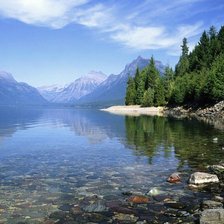 Схема вышивки «Пейзаж»