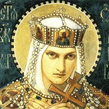 Схема вышивки «Св. Ольга»