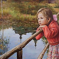 Девочка у реки