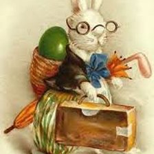 Схема вышивки «Пасхальный зайка»