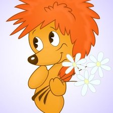 Схема вышивки «ежик2»