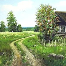 Схема вышивки «картина»