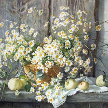 Схема вышивки «РОМАШКИ»