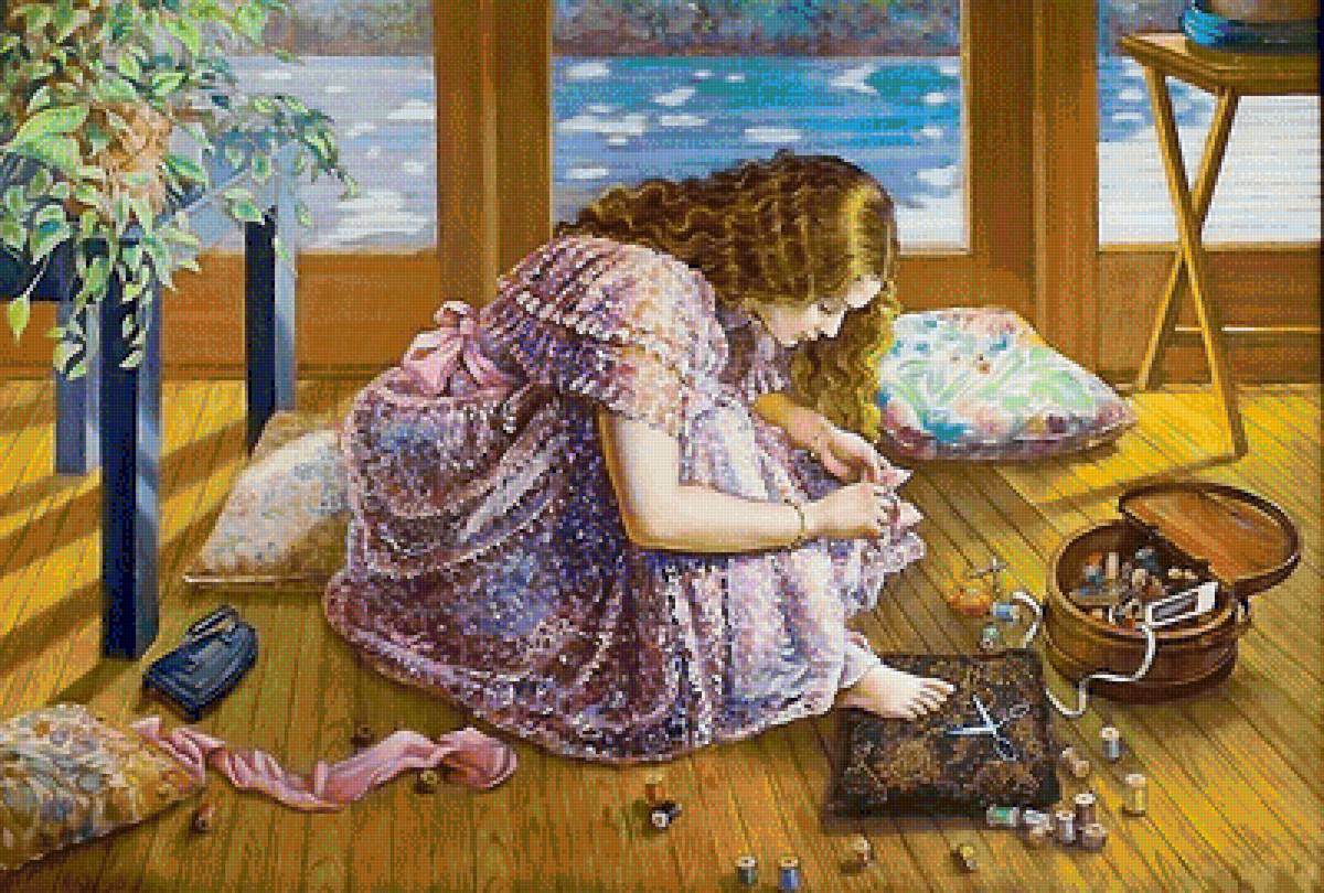 вышивальщица - предпросмотр