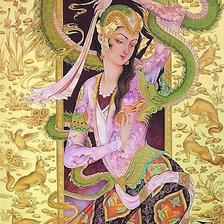 Схема вышивки «персидская миниатюра»