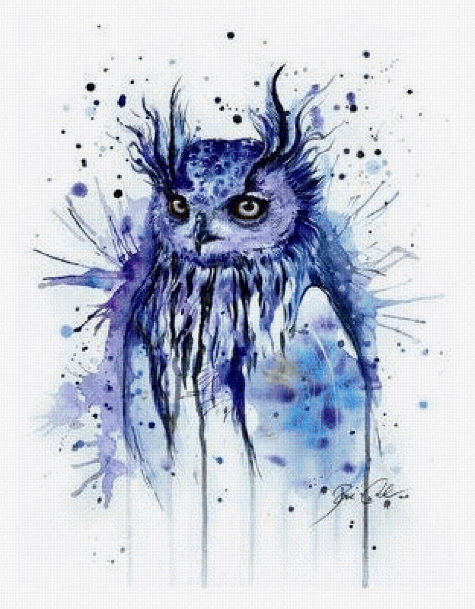 №1796838 - сова, филин, птица - предпросмотр