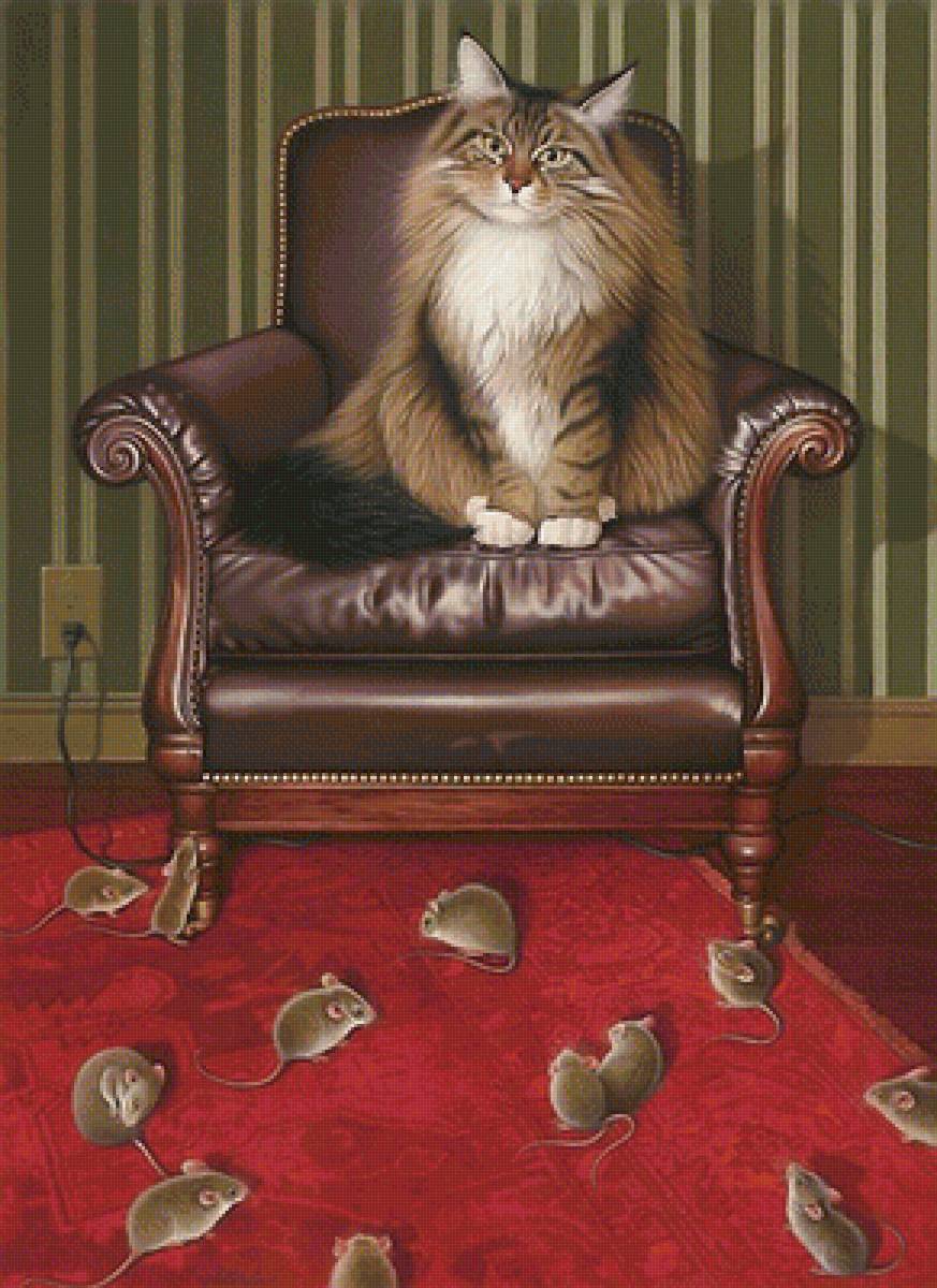 кот и мыши - кот, мыши - предпросмотр