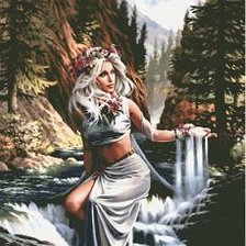 Схема вышивки «Каскад»