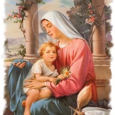 Схема вышивки «икона»