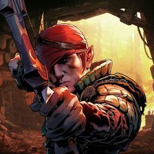 Схема вышивки «Йорвет, командир скоя’таэлей.»