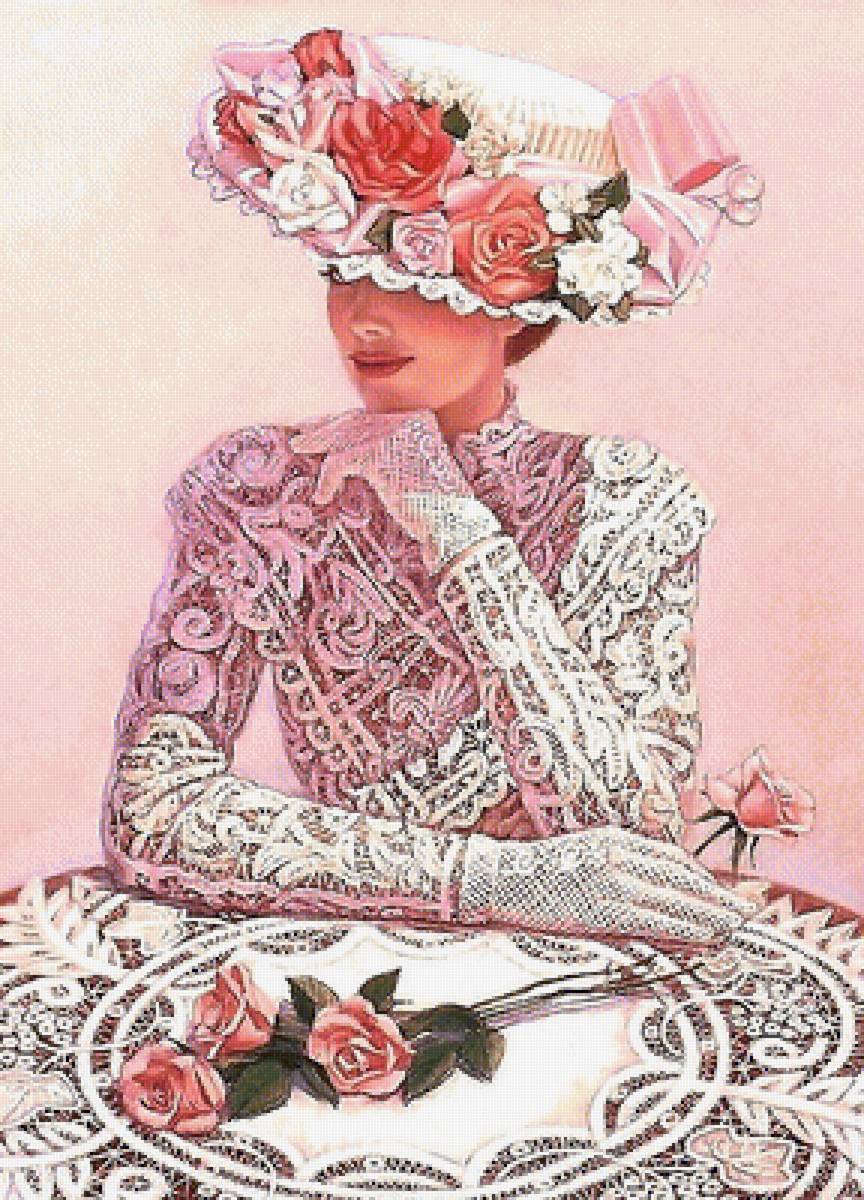 викторианская леди - предпросмотр