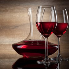 Схема вышивки «Вино»