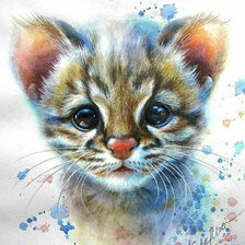 Схема вышивки «мордашка)»